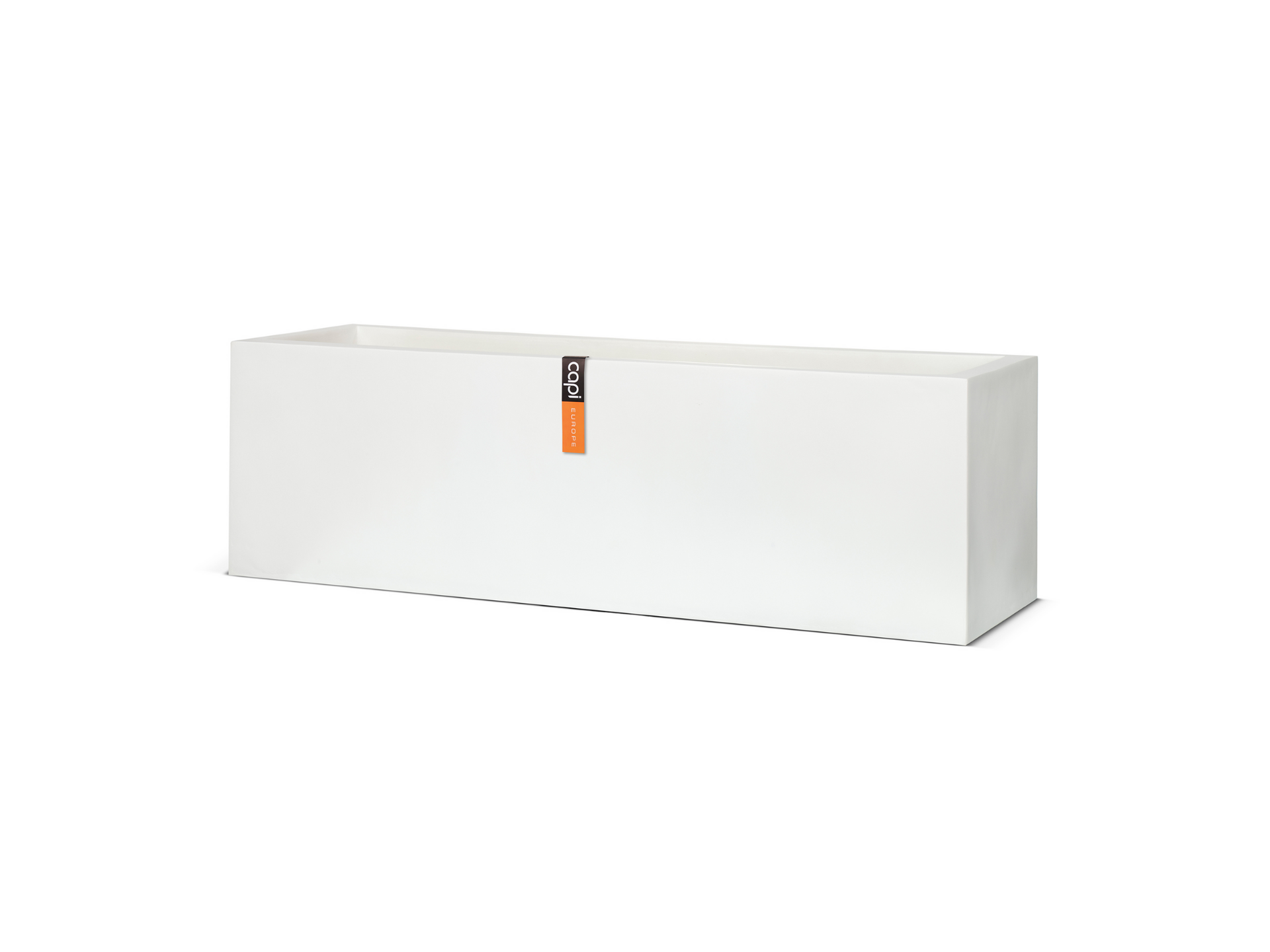 wekelijks Beoefend verkoopplan Capi Lux // "White" Bak rechthoek laag wit 100 x 40 x 40 cm | Aanbieding