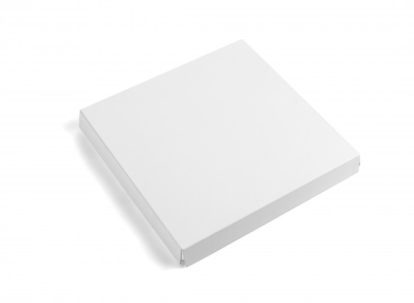Happy Cocooning Deksel Aluminium vierkant wit 44 x 44 x 5 cm